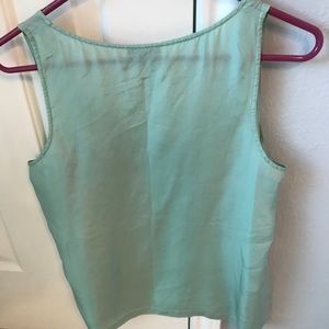 J crew work tank blouse
